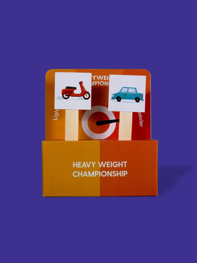Heavy and Light Weight Championship Game for Kids