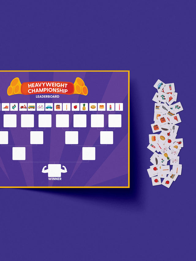 Heavy and Light Weight Championship Game for Kids