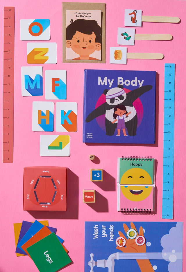 My Body Homeschooling Kit for Kids Aged 4-6