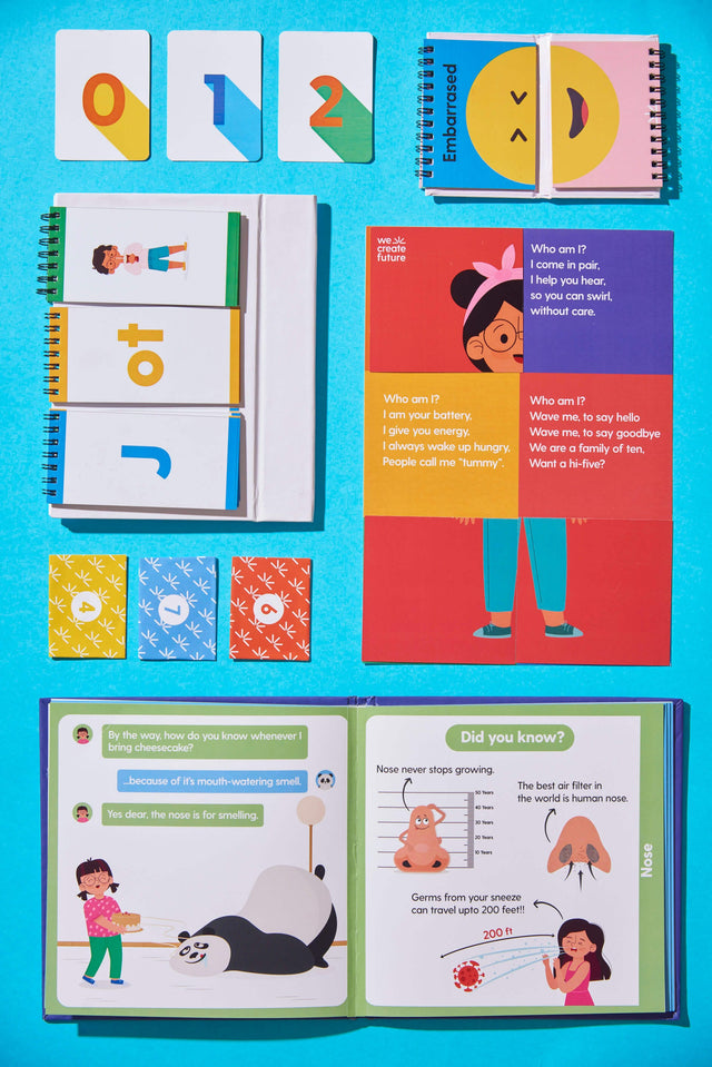 My Body Homeschooling Kit for Kids Aged 4-6