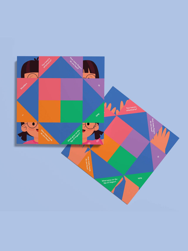 Four Cups Body Quiz for Kids